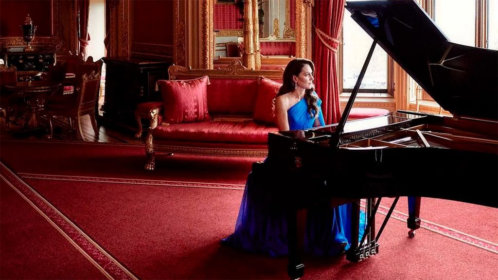 Kate Middleton apareció tocando el piano en la introducción del festival