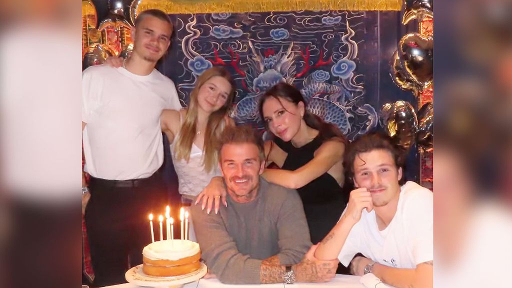 Así ha celebrado David Beckham su 49 cumpleaños: en una fiesta rodeado de familia... y con una ausencia