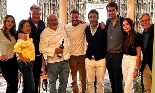 Los Beckham revolucionan Valladolid: visita sorpresa a las bodegas Vega Sicilia y menú degustación en un restaurante