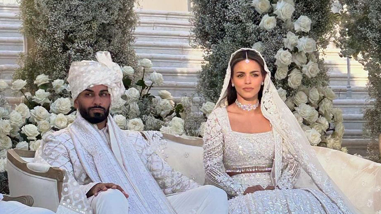 23 millones de euros, tres vestidos de novia y cuatro días de fiesta: así fue la espectacular boda del magnate Umar Kamani