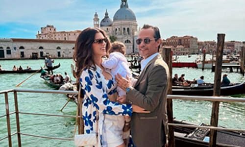 Las bonitas imágenes de Nadia Ferreira celebrando su 25 cumpleaños con Marc Anthony y su hijo en Venecia