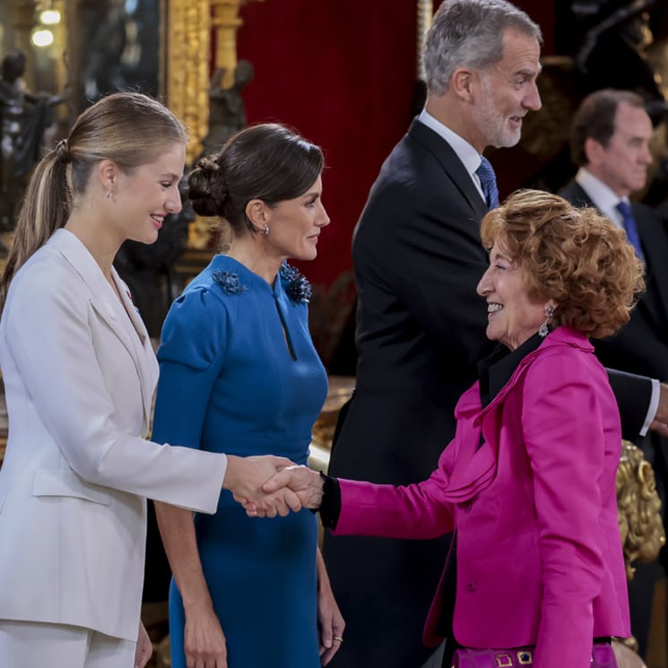 Carmen Iglesias, exprofesora del rey Felipe, cuenta cómo son la princesa Leonor y la infanta Sofía