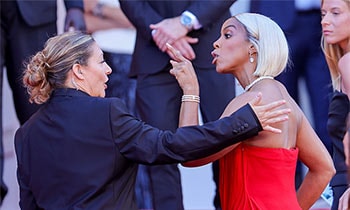 Las imágenes de la pelea de Kelly Rowland en Cannes que han dado la vuelta al mundo