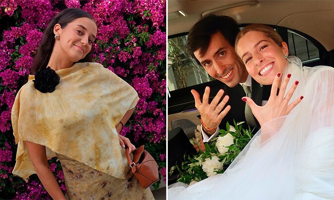 Victoria de Marichalar asiste a la boda de su primo Amalio y Carlota Viguera y comparte sus momentos más especiales