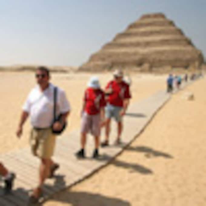 La falta de turistas pone en peligro la pirámide más antigua