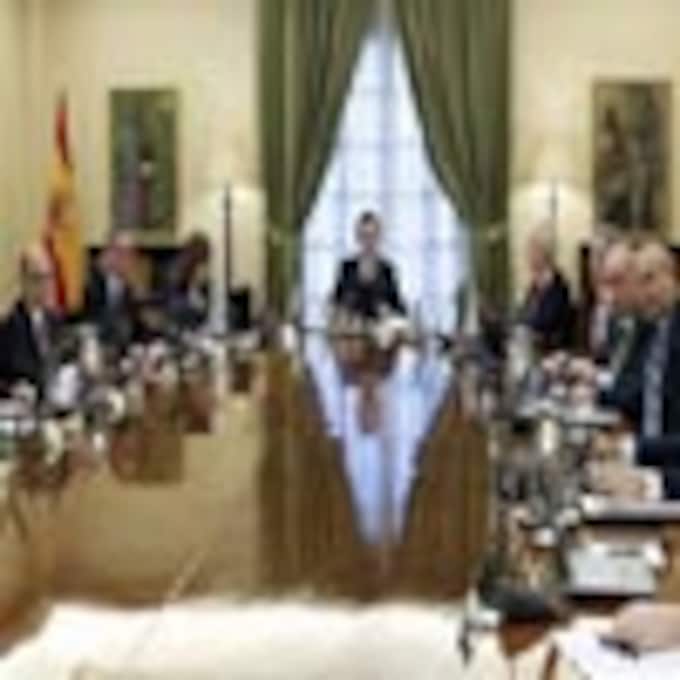Rajoy preside su primer Consejo de Ministros en el Palacio de la Moncloa