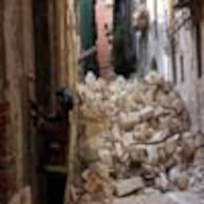 Un herido leve en el derrumbe de una casa en Tarragona