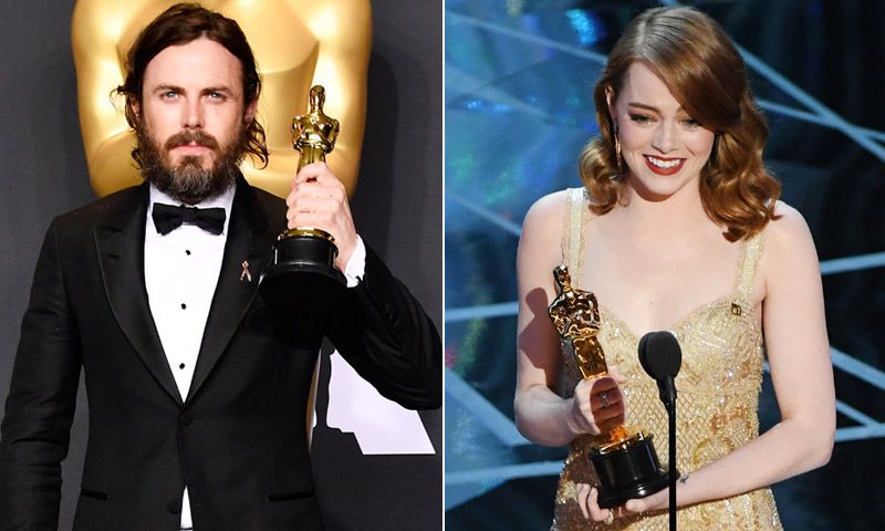 Se confirman los pronósticos con Emma Stone y Casey Affleck