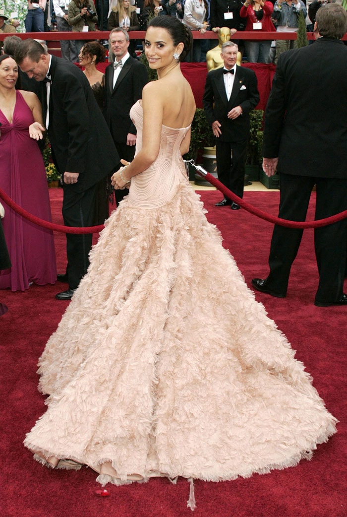 Penelope Cruz como la actriz mejor vestida de los Oscar