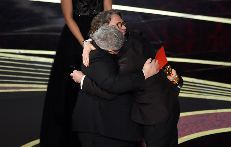 Alfonso Cuarón y Guillermo del Toro