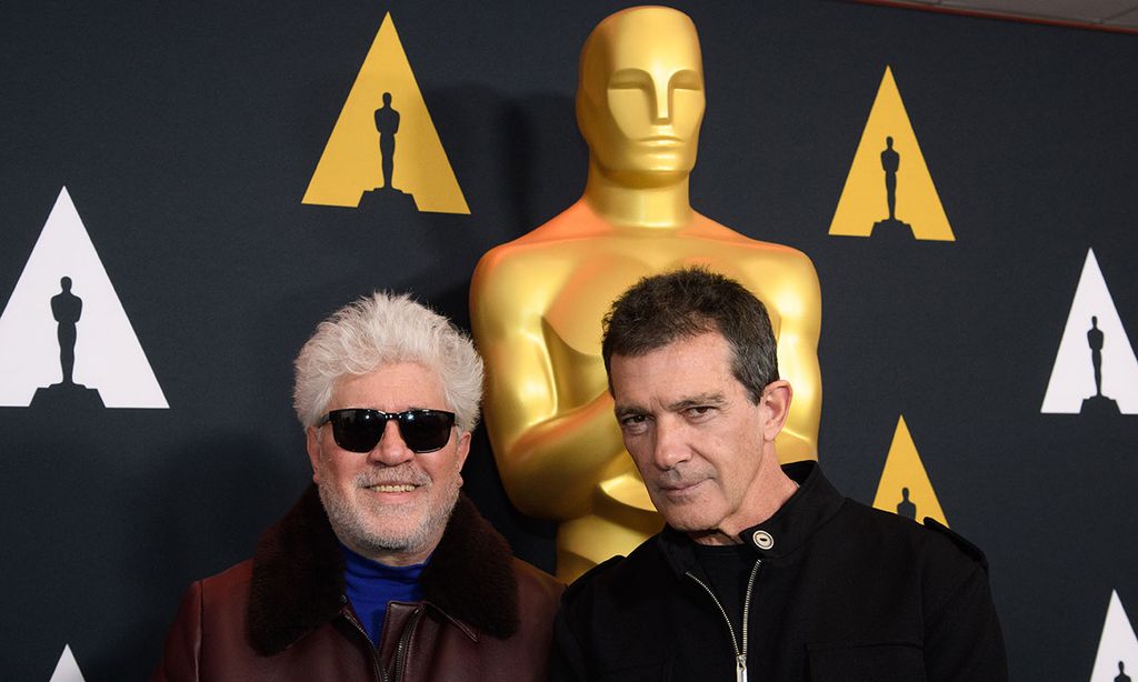 Antonio Banderas, 'sin discurso' y Almodóvar, 'más tranquilo que nunca' en la recta final de los Oscar