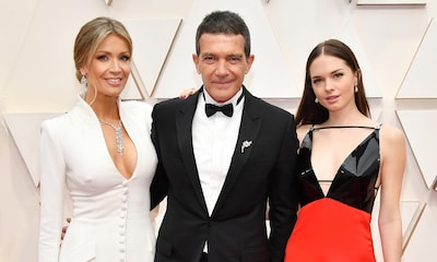 Stella y Nicole, los dos talismanes de Antonio Banderas en los Oscar