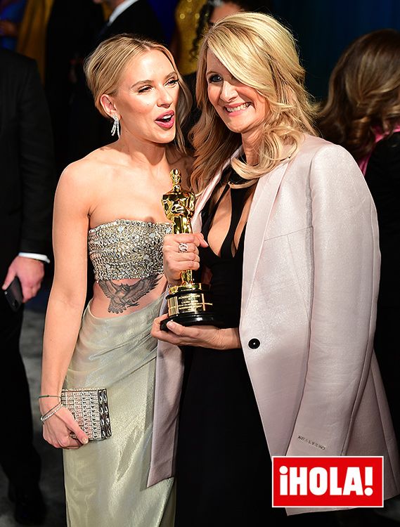 Scarlett Johansson y Laura Dern