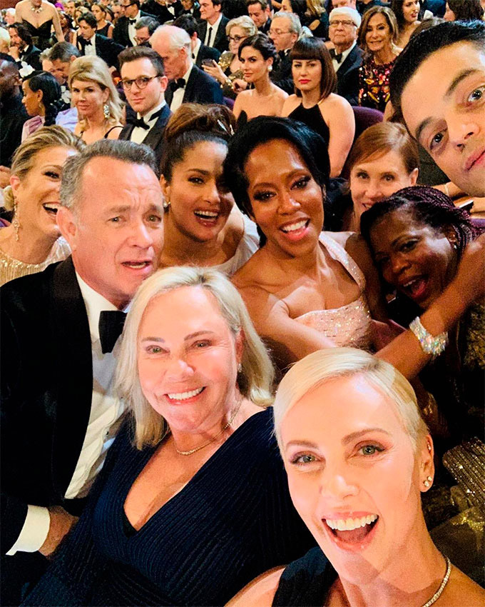 Selfie de los Oscar 2020