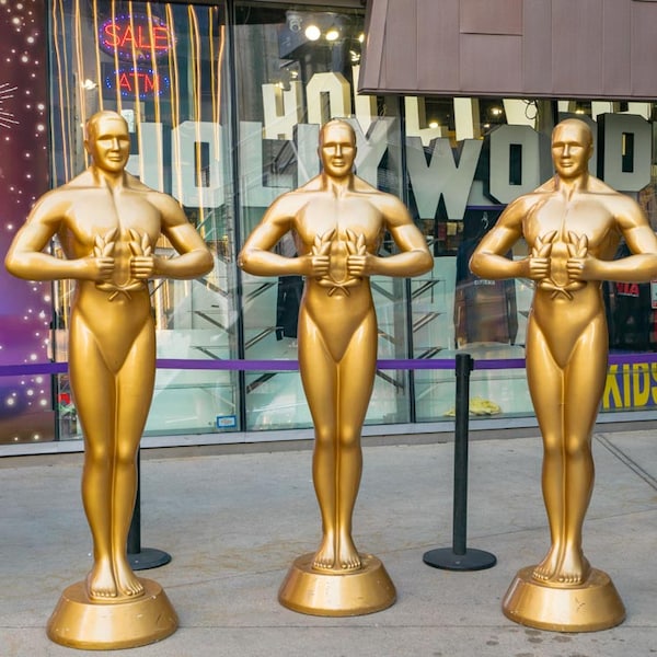 Estatuillas de los Oscars de Hollywood