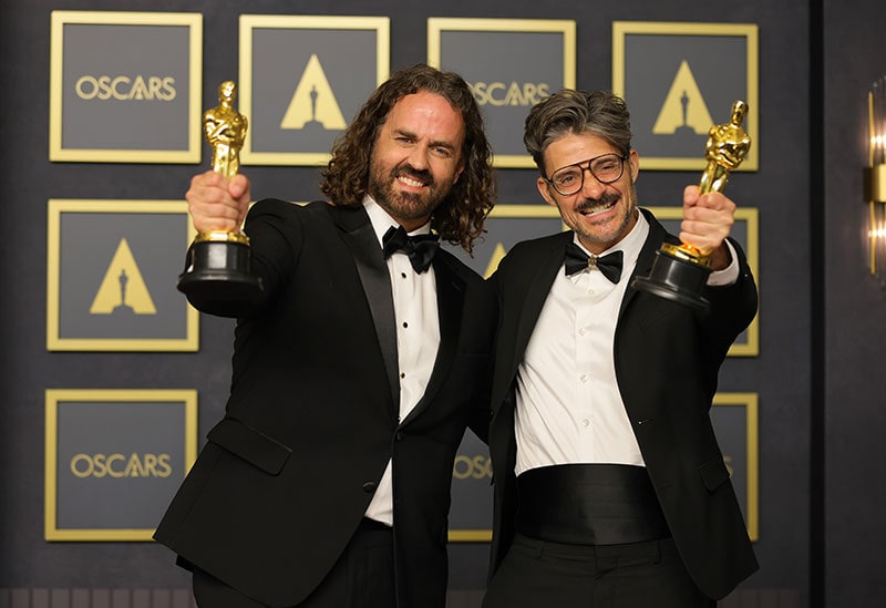 Alberto Mielgo y Leo Sánchez se llevan el Oscar por 'El limpiaparabrisas'