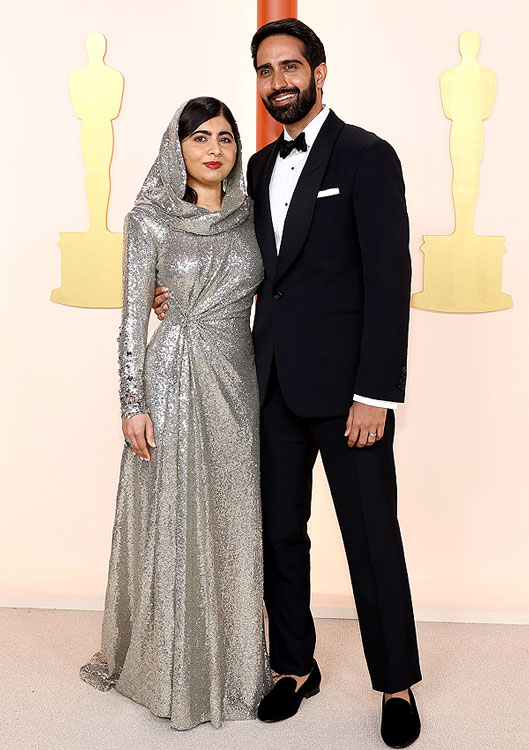 Malala y su marido Asser Malik