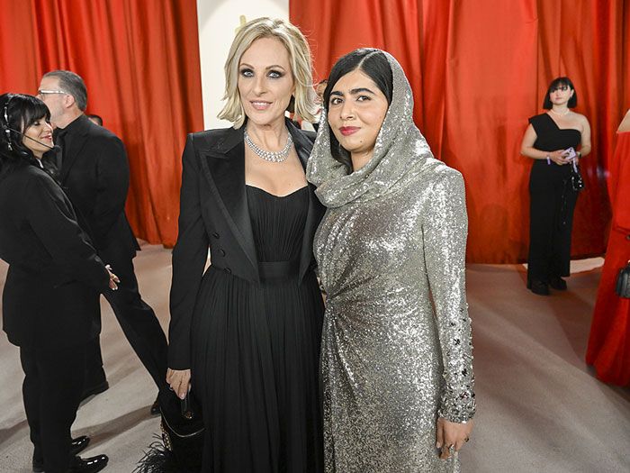 Malala y Marlee Matlin