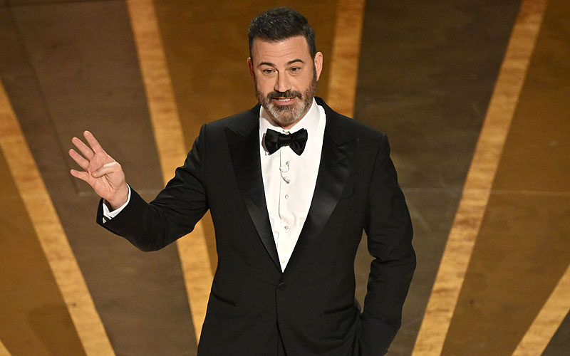 Jimmy Kimmel hace mención al bofetón de Will Smith a Chris Rock