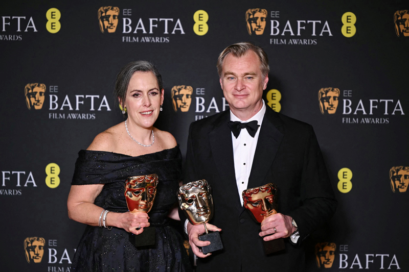 Christopher Nolan y Emma Thomas