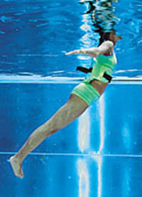 'Aquafitness', aerobic dentro del agua