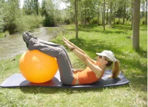 ¡A entrenar con un balón gigante!