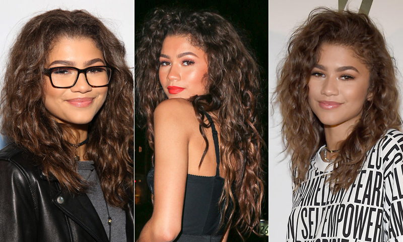 Así luce Zendaya su melena con rizas naturales y perfectos