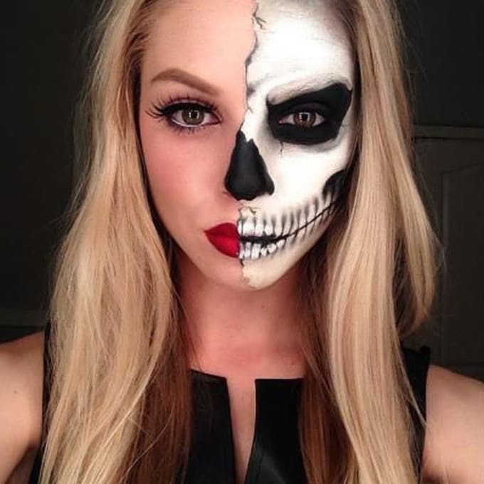 Tres maquillajes muy sencillos para un Halloween impactante