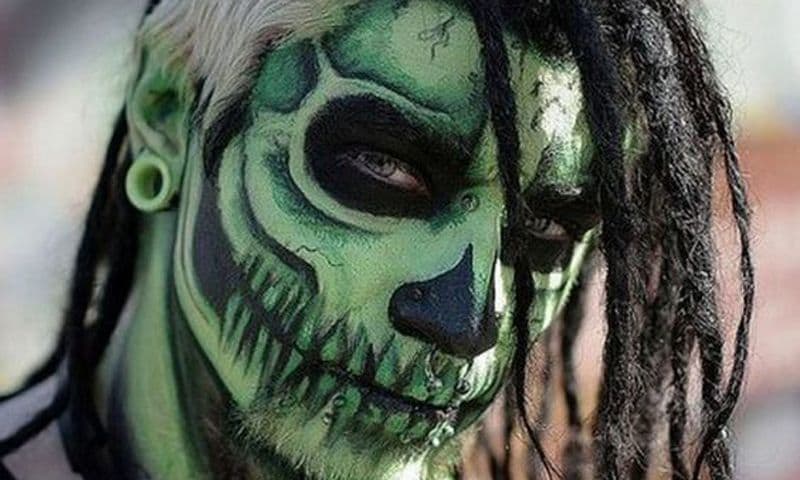 Maquillajes de Halloween para hombres