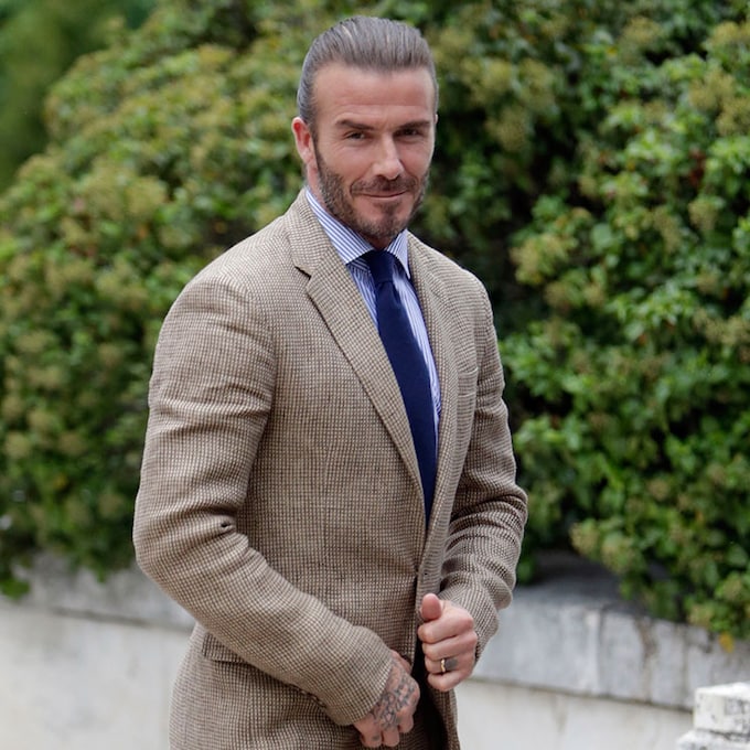 David Beckham, el primer hombre en lanzar su propia línea cosmética