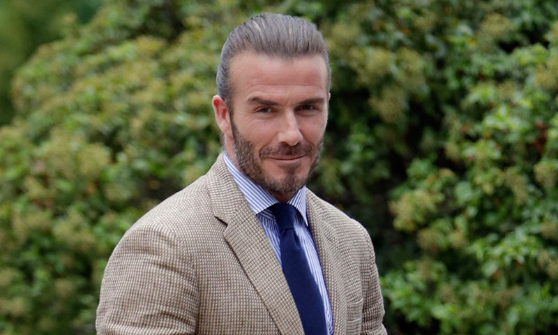 David Beckham, el primer hombre en lanzar su propia línea cosmética