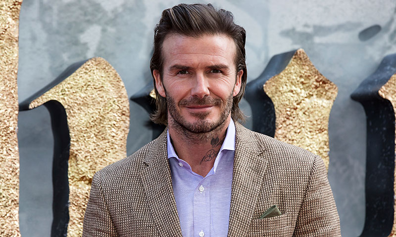 David Beckham confiesa que quiere envejecer de manera natural