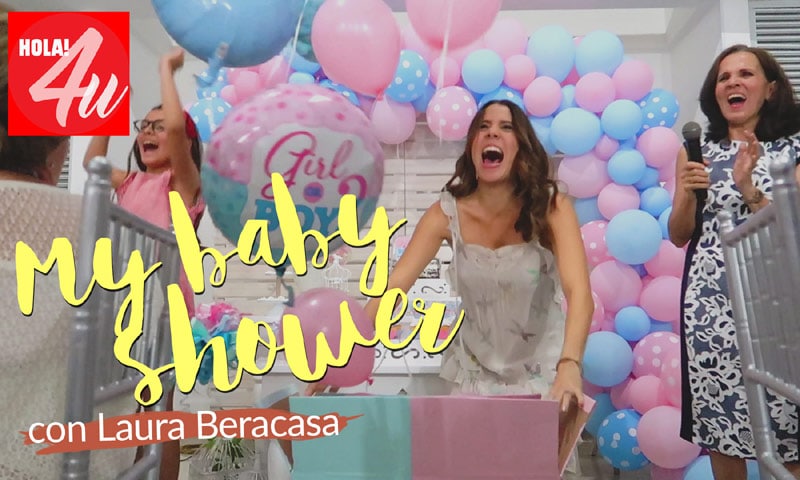 En HOLA!4u, la 'baby shower' de Laura Beracasa