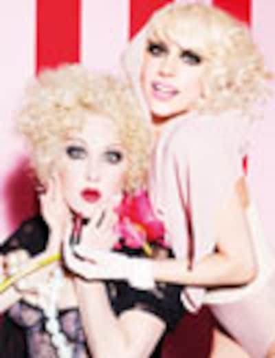 Lady Gaga y Cyndi Lauper, los labios más glamourosos (y solidarios)