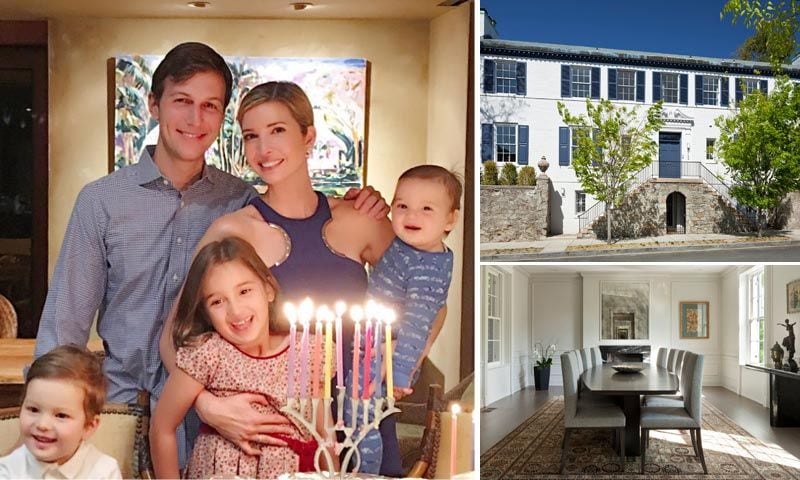Ivanka Trump será vecina de los Obama en Washington, ¿quieres ver cómo es su impresionante casa?