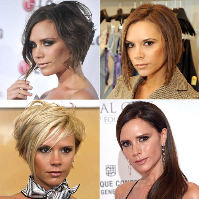 La sorprendente evolución de Victoria Beckham a través de sus cambios de 'look'