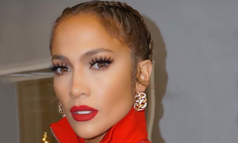 Jennifer Lopez pestañas