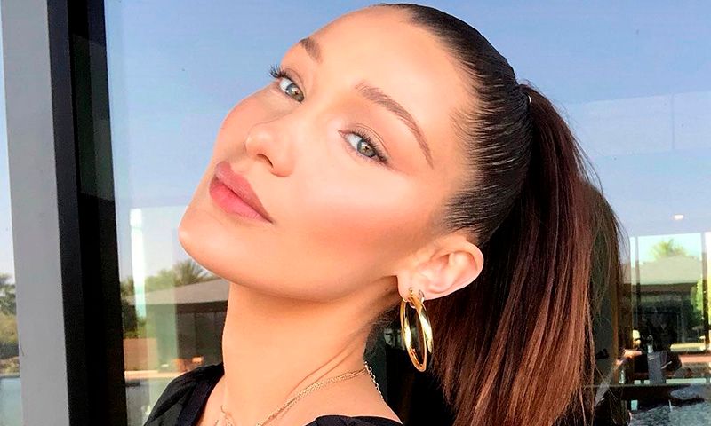 Bella Hadid aplica esta sorprendente técnica para disimular su pelo fino