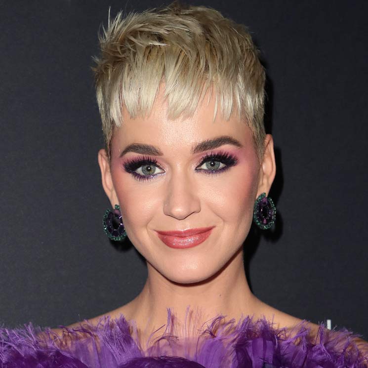 'Blueberry crush': ¿has visto ya el nuevo color de pelo de Katy Perry?