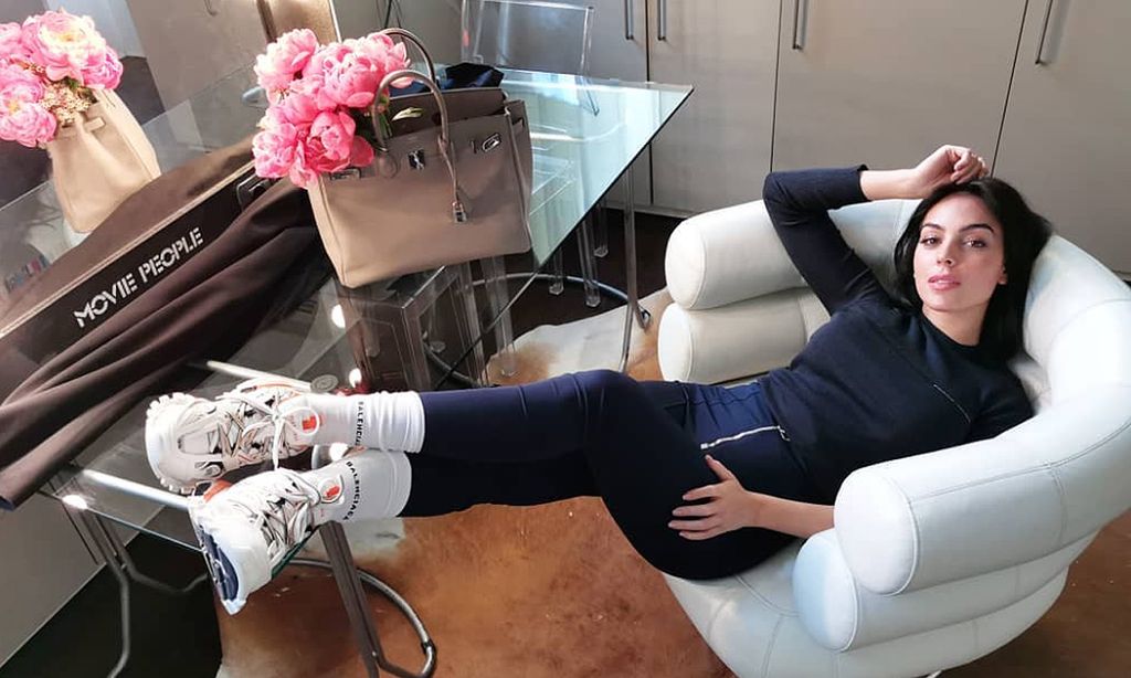 Georgina Rodríguez presenta a su mejor compañero de entrenamiento (y no es Cristiano Ronaldo)
