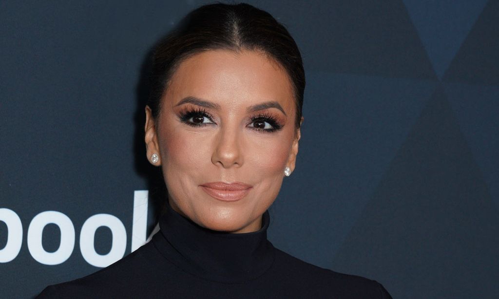 Eva Longoria, una 'supermamá' que se maquilla en la mejor compañía posible