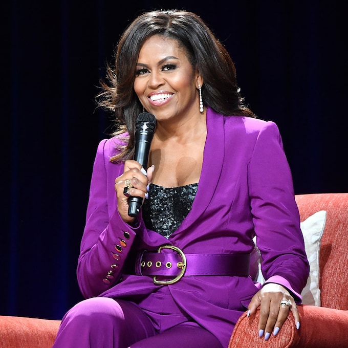 El mensaje de Michelle Obama tras su imagen con pelo rizado