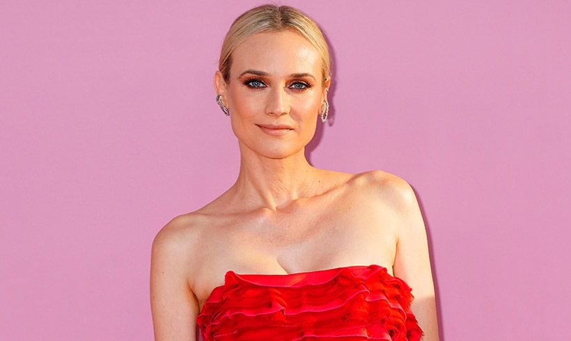 El primer 'selfie' de Diane Kruger con su bebé, la prueba de su etapa más feliz