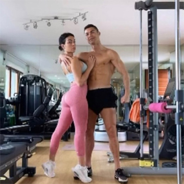 Cristiano Ronaldo y Georgina Rodríguez: la pareja que entrena unida, permanece unida - Foto 1 Cristiano Ronaldo y Georgina Rodríguez: la pareja que entrena unida, permanece unida - Foto 1