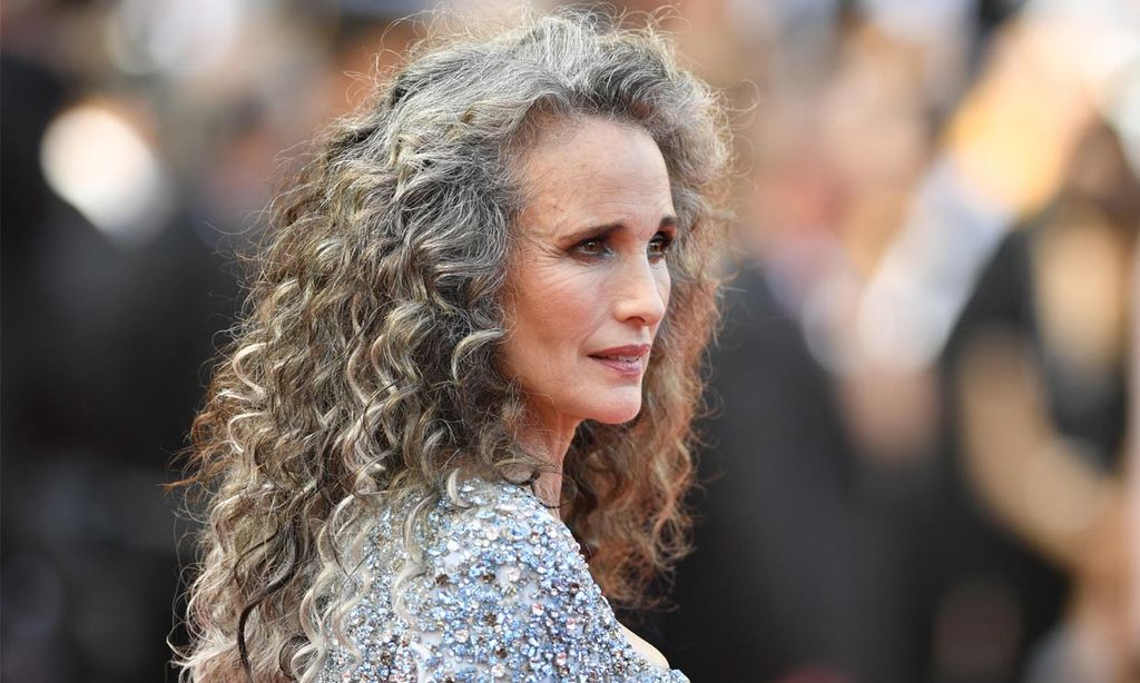 Primero fueron las 'royals' y ahora, las actrices: las canas llegan a Cannes gracias a Andie MacDowell