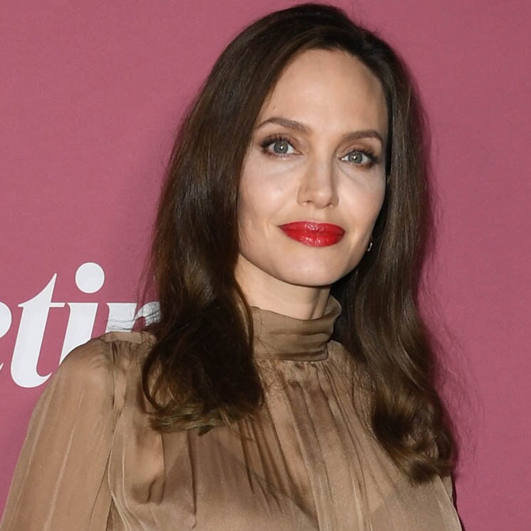 El revelador cambio de maquillaje de Angelina Jolie