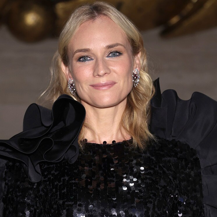 Diane Kruger nos avanza el maquillaje de tendencia para estas navidades