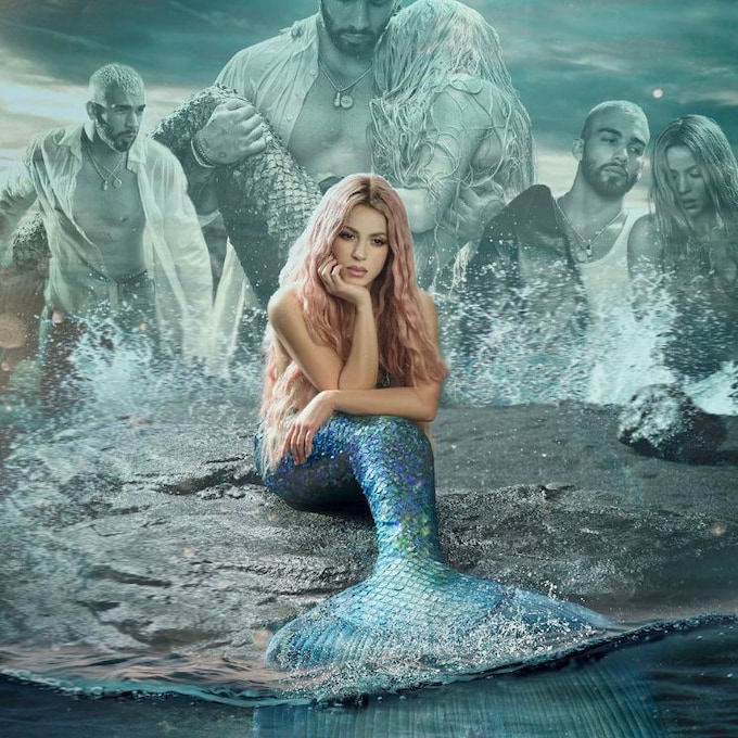 Las espectaculares 'mermaid waves' de Shakira y otras nueve 'celebrities' que nos inspiran