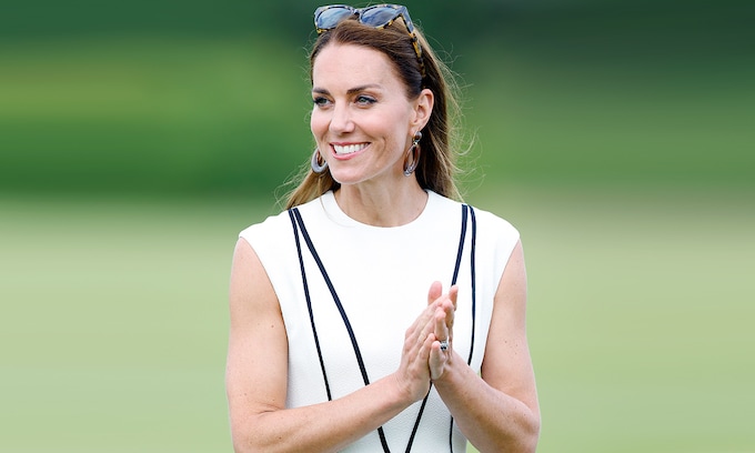 Kate Middleton presume de brazos tonificados