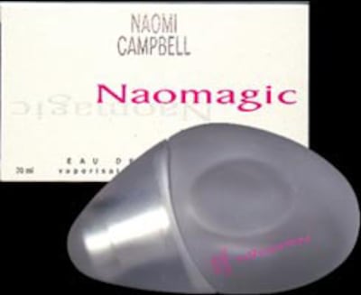 La modelo Naomi Campbell triunfa con sus fragancias